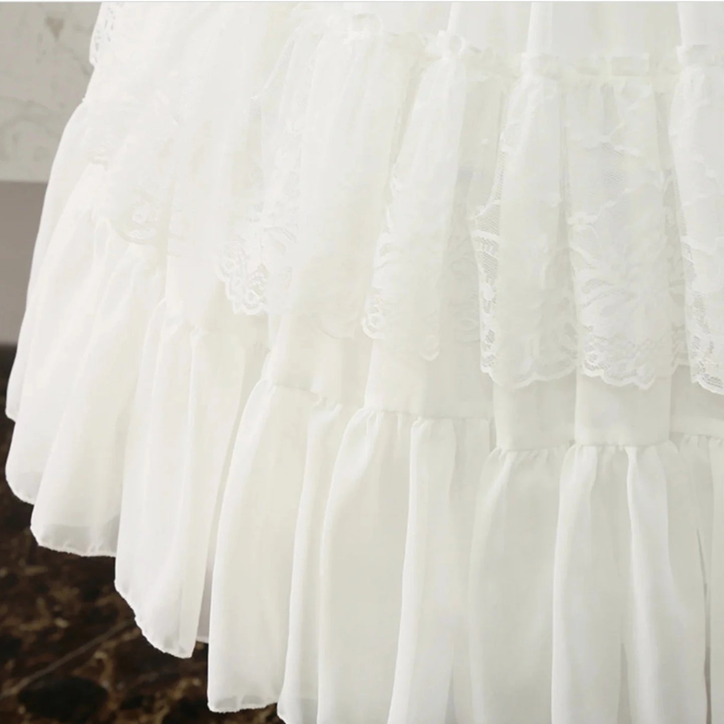 Chiffon Lace Petticoat