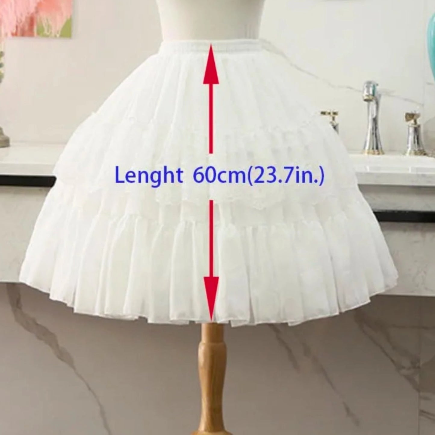 Chiffon Lace Petticoat