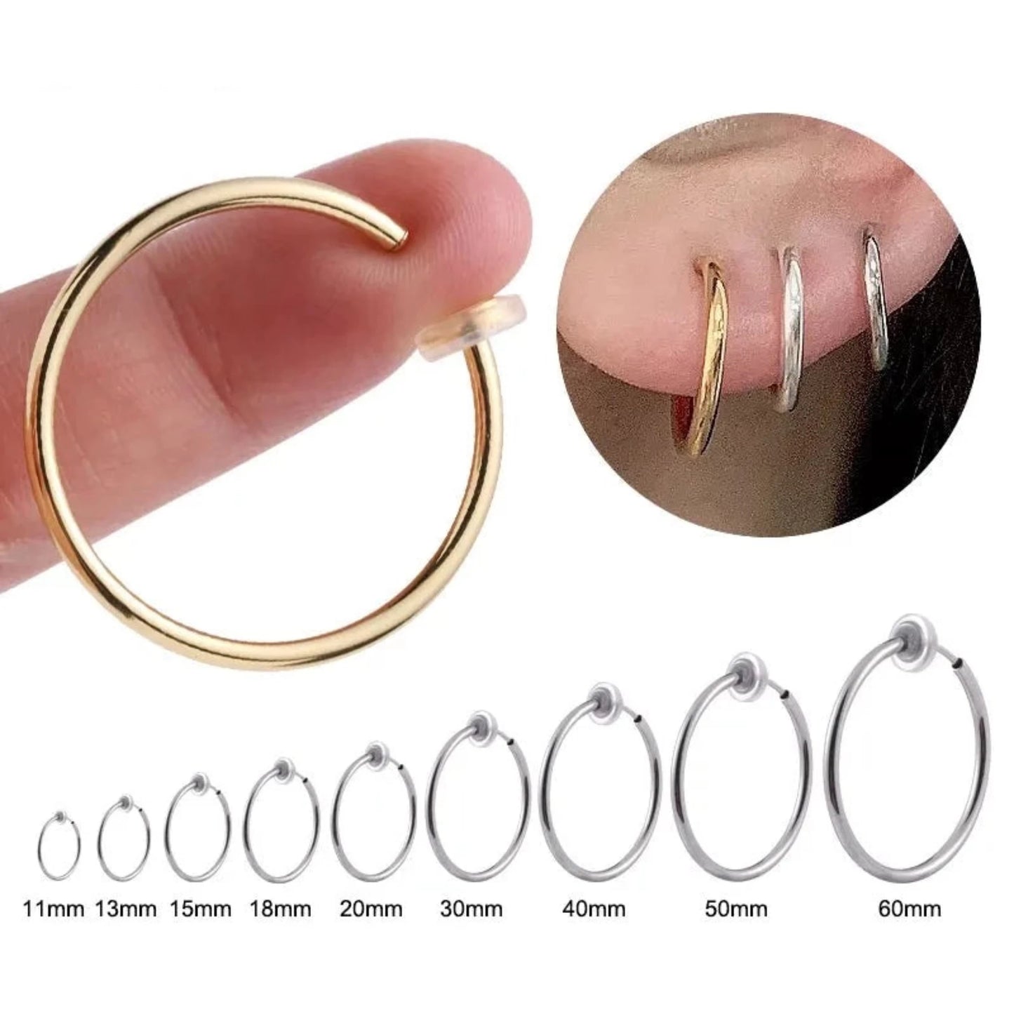 Spring Rings Clips-ons