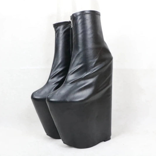 Handmade Wedge Heels Boots