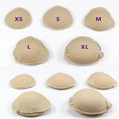 Formas de senos de esponja triangular