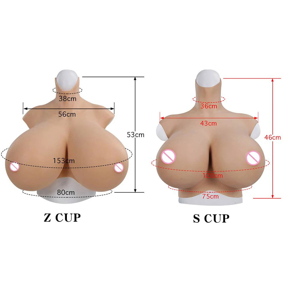 Z Cup Silicone Breastplate