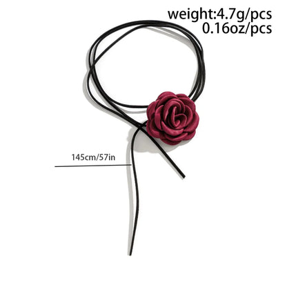 Gothic Rose Chain Necklace