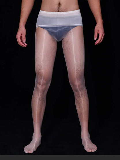 Sheer Pantyhose with Convex Pouch Lingerie