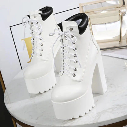 Super High Heel Ankle Boot
