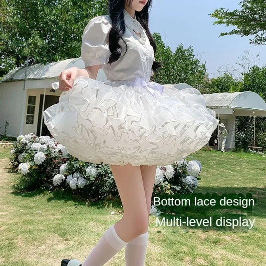 Multi-layer Ruffled Petticoat